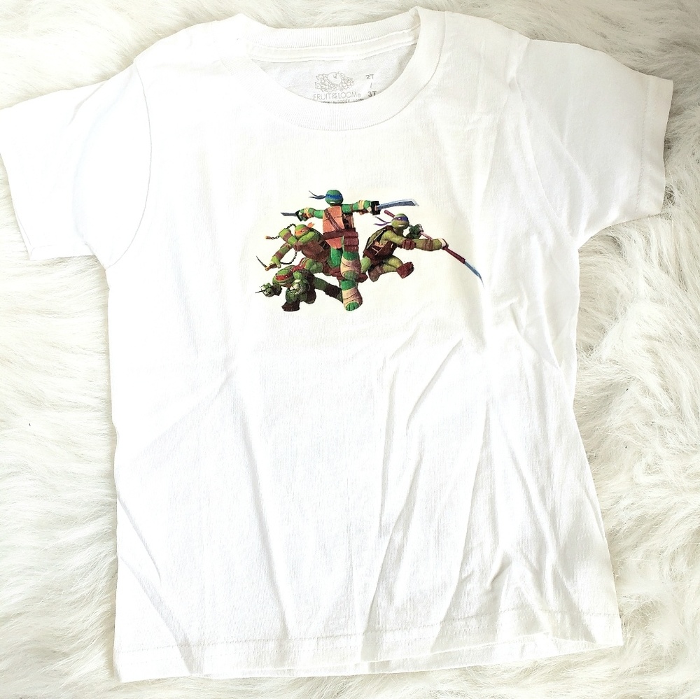 Boys tmnt ninja Turtles shirts 2/3t